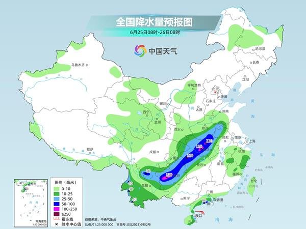 配资平台投资 湖南湖北等地需警惕降雨次生灾害，江南东部高温明起增多