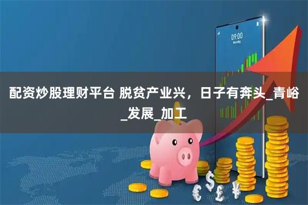 配资炒股理财平台 脱贫产业兴，日子有奔头_青峪_发展_加工