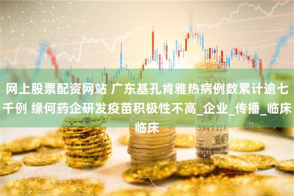 网上股票配资网站 广东基孔肯雅热病例数累计逾七千例 缘何药企研发疫苗积极性不高_企业_传播_临床